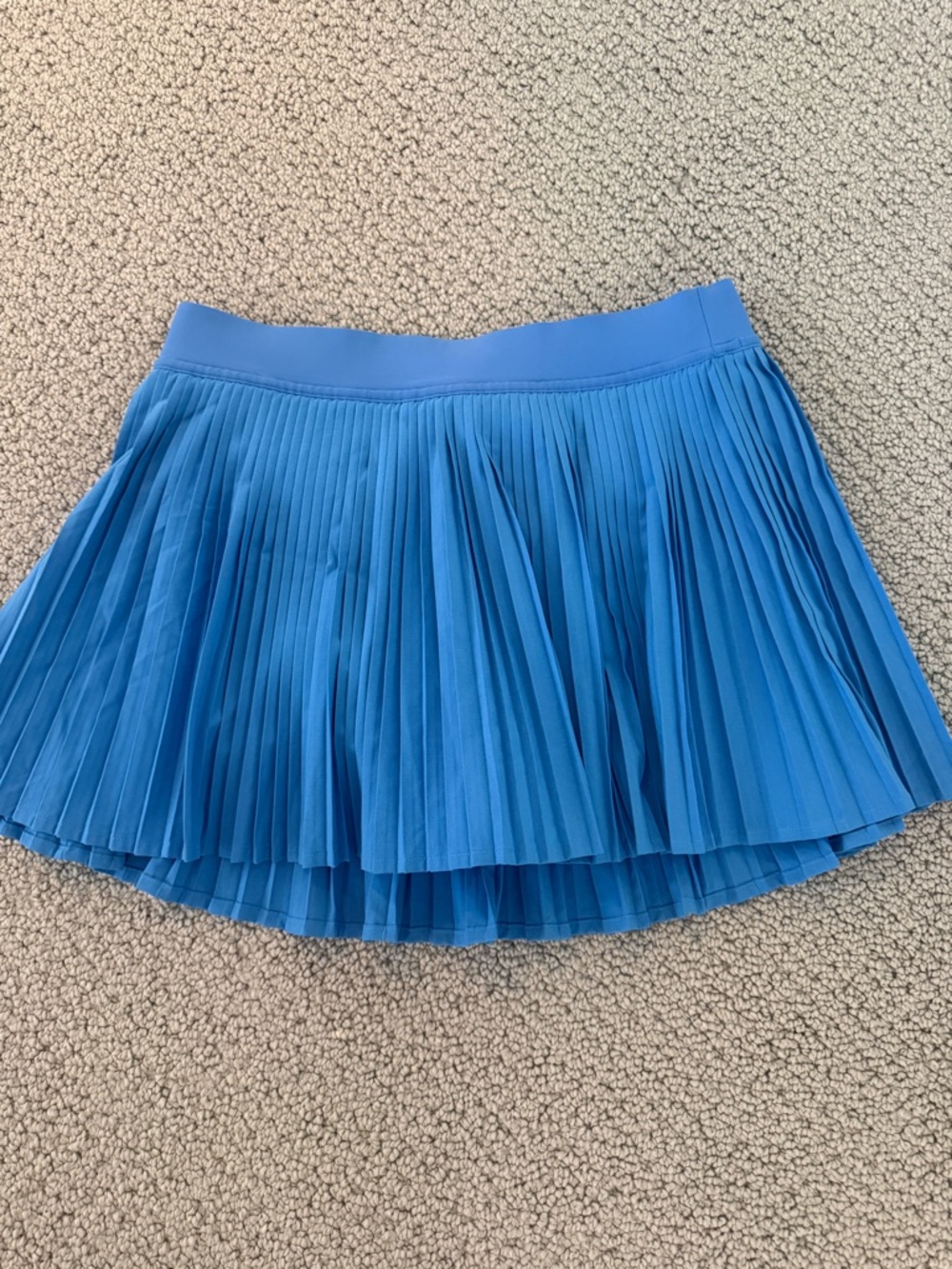 lululemon athletica Bright Blue Pleated Mini Skirt
